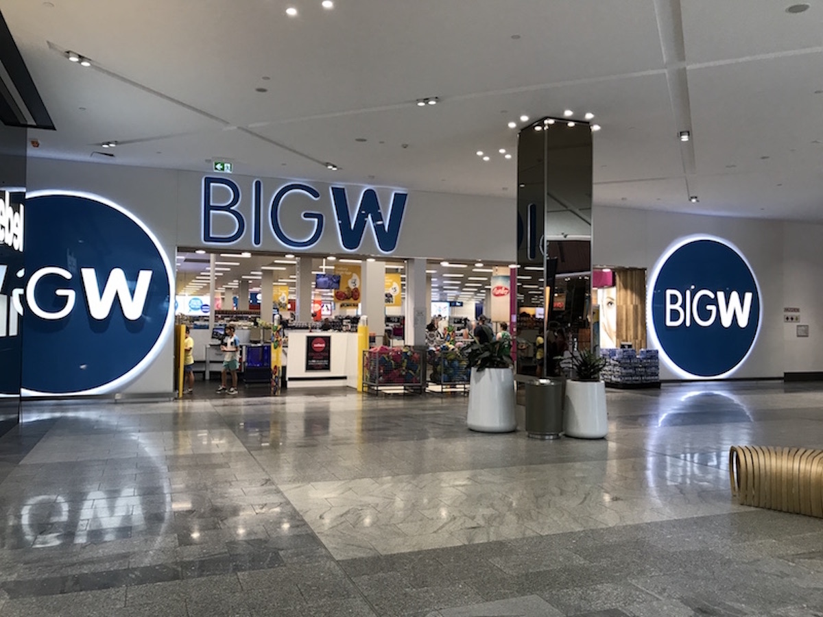 Big W, Target e Kmart - Redes de Varejo da Austrália - Rota do Canguru