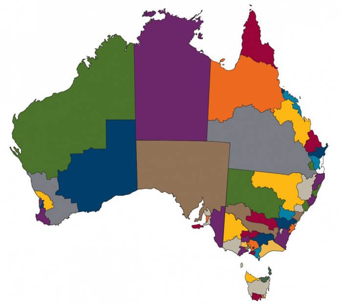 região eleitoral da austrália
