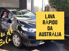 Lava Rápido da Austrália - Lavando o Carro