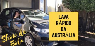 Lava Rápido da Austrália - Lavando o Carro