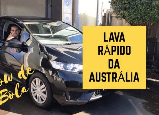 Lava Rápido da Austrália - Lavando o Carro
