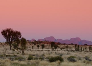 parque natural do outback australiano