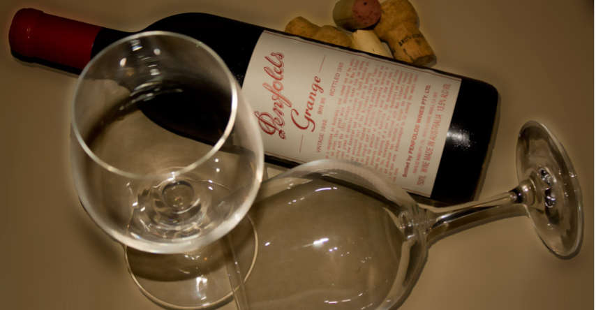 o vinho australiano penfolds grange é um dos mais famosos do país