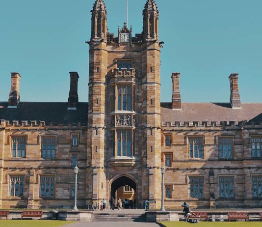Universidade de Sydney, onde é localizado o o museu Chau Chak WIng