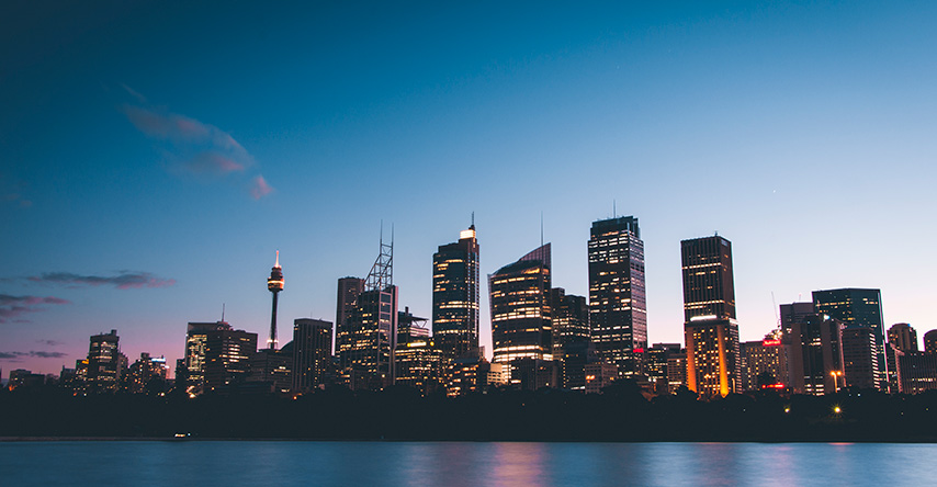 panorama da cidade de sydney