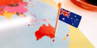Demonstração de mapas da Austrália