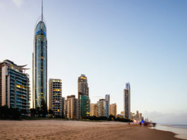 Praia de gold coast