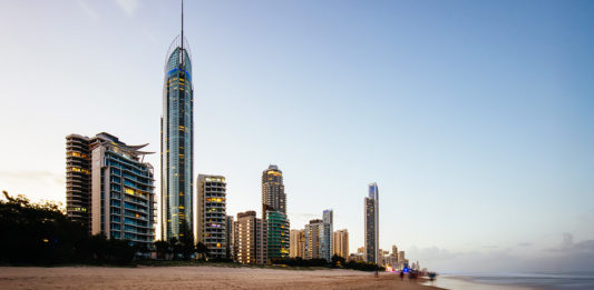 Praia de gold coast