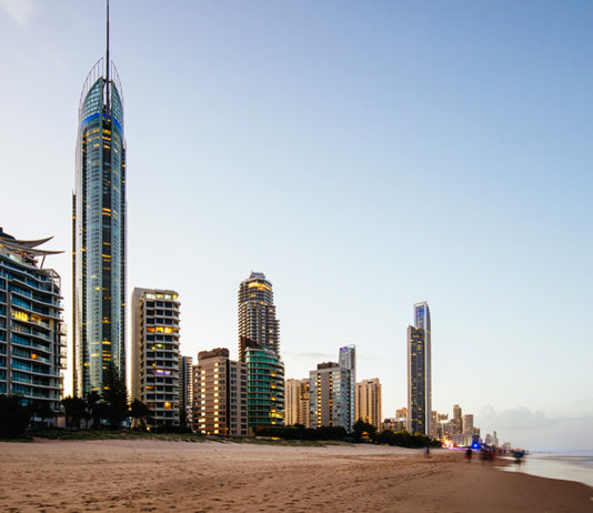 Praia de gold coast
